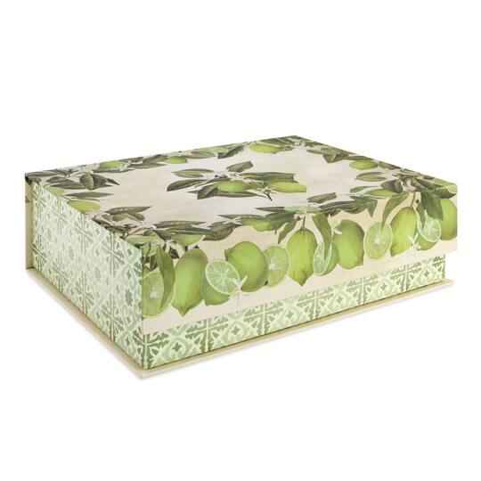 Small Citrus Decorative Box With Magnetic Closure By Ashland Michaels - Decorative Box Ideas